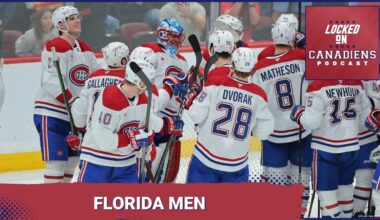 Montreal Canadiens Sweep Florida Trip | Dobes Debut Shutout, Dach Heating Up