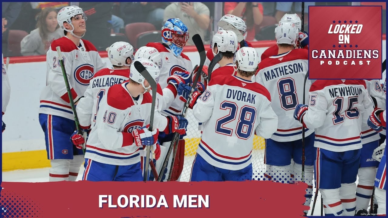 Montreal Canadiens Sweep Florida Trip | Dobes Debut Shutout, Dach Heating Up