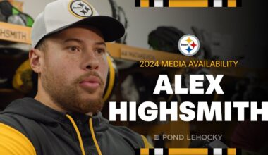 Alex Highsmith Media Availability (Dec. 30) | Pittsburgh Steelers