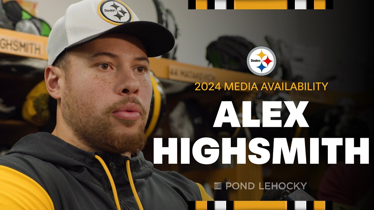 Alex Highsmith Media Availability (Dec. 30) | Pittsburgh Steelers