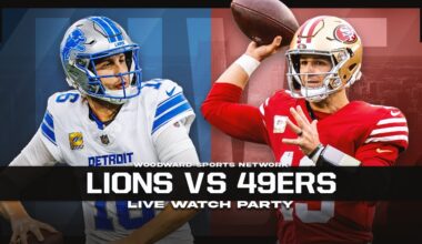 Detroit Lions vs San Francisco 49er's LIVE Watch Party
