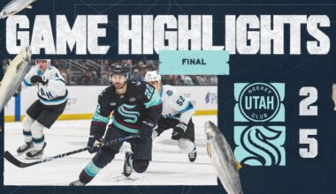 Seattle Kraken vs Utah Hockey Club | 12/30 Game Highlights