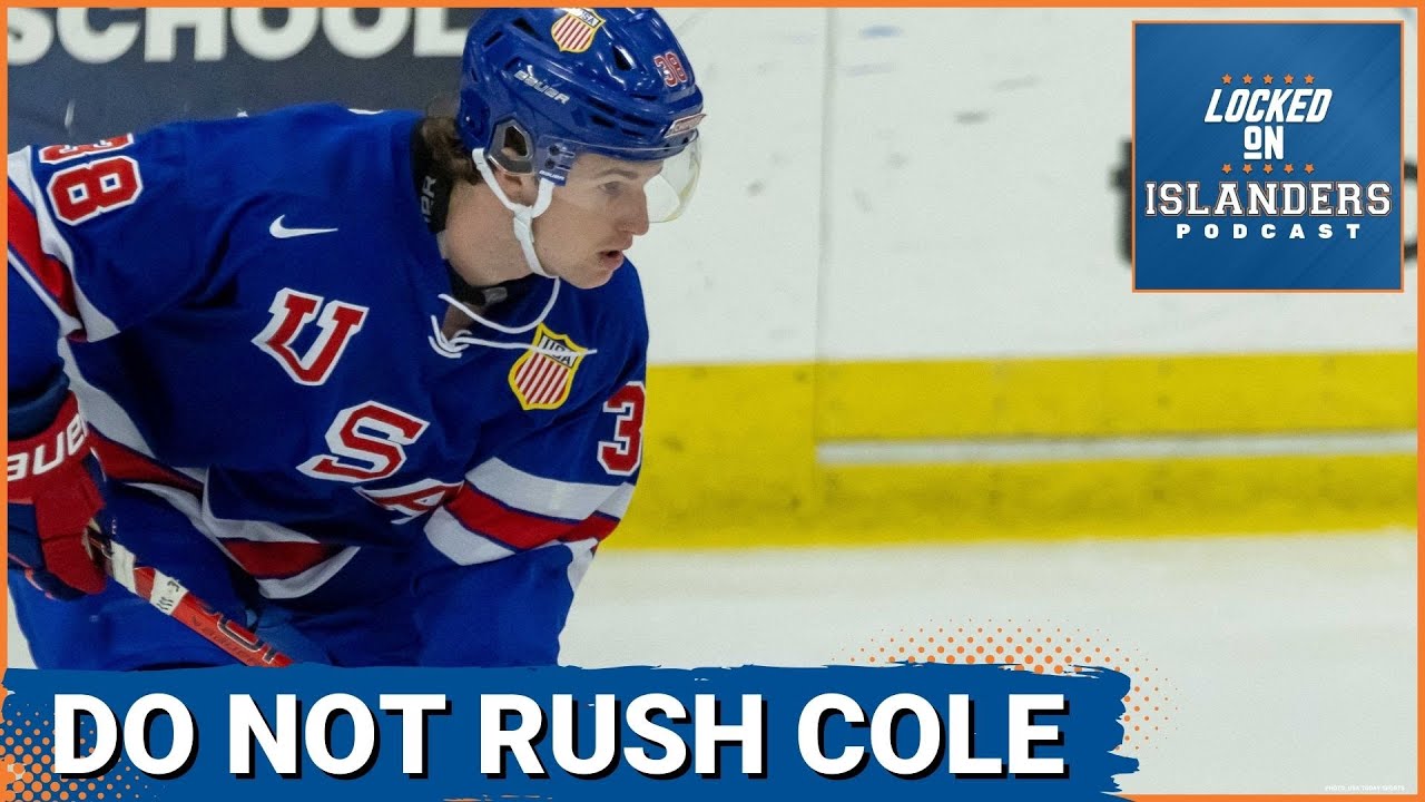 We Analyze Why the New York Islanders Should Not Rush Cole Eiserman to the NHL