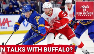 Are the Detroit Red Wings trying to swing a trade with the Buffalo Sabres? Who would they want?