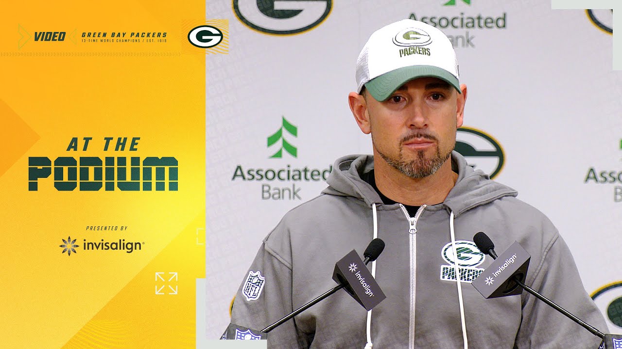 Matt LaFleur says loss to Vikings 'wasn't to our standard'