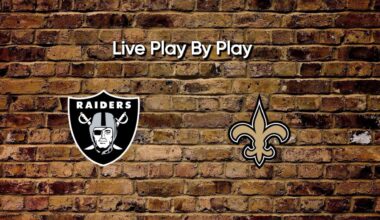 Las Vegas Raiders vs New Orleans Saints NFL Live Stream