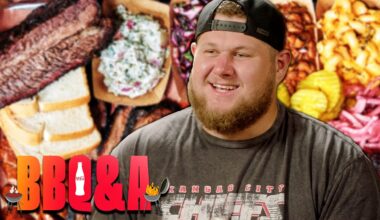 Chiefs Creed Humphrey Plays Draft, Scout & Cut? While Eating Barbecue | BBQ&A