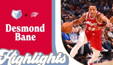 Desmond Bane Highlights vs Oklahoma City Thunder