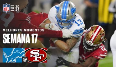 Detroit Lions vs. San Francisco 49ers | Melhores Momentos | NFL 2024