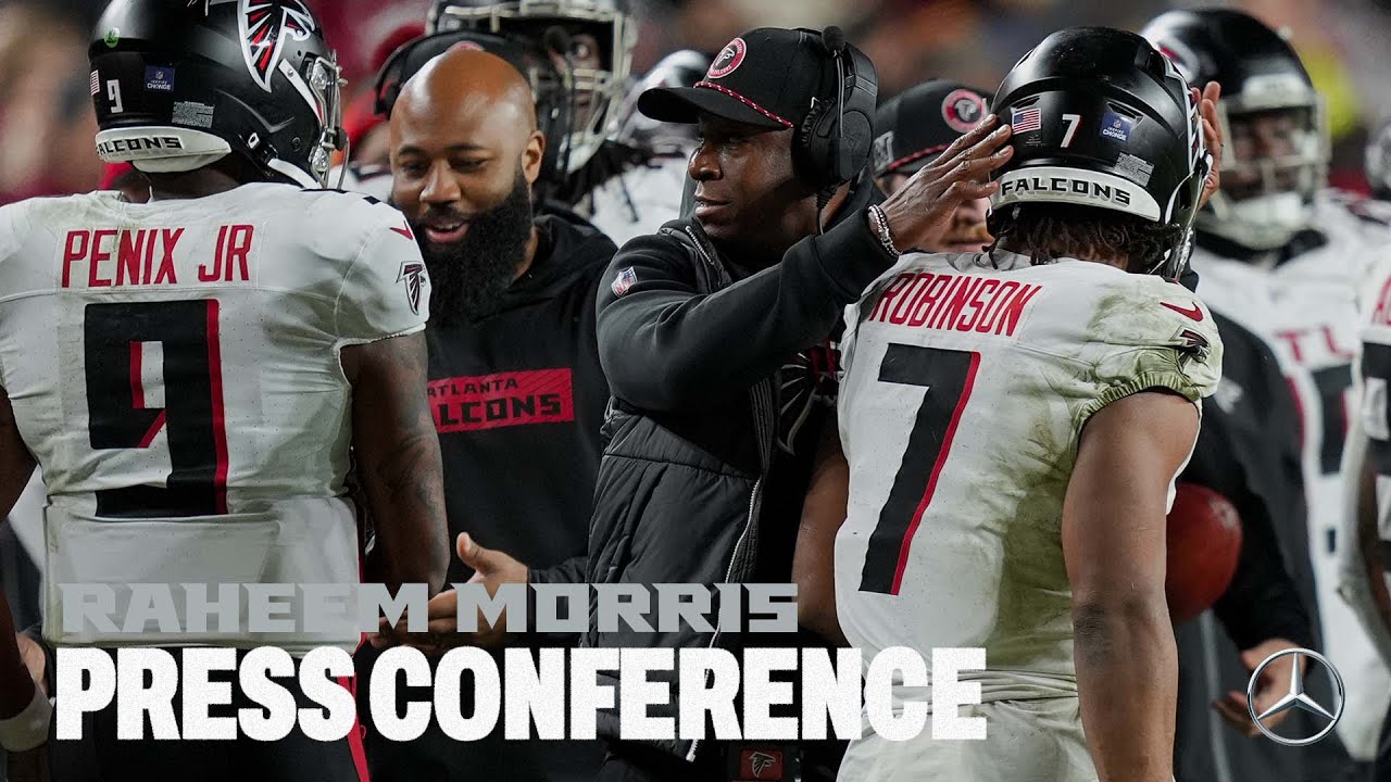 Raheem Morris on Atlanta Falcons’ performance vs Washington Commanders | Press Conference