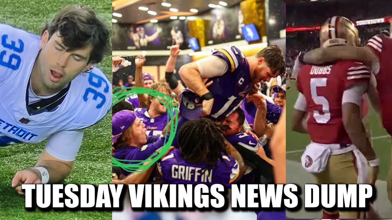 Minnesota Vikings News Dump (12.31.2024) | Detroit Showdown, McCarthy Lifts Darnold, PASSTRONAUT!