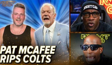 Pat McAfee RIPS Colts organization for DYSFUNCTIONAL culture | Nightcap