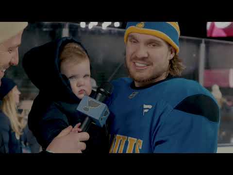 St. Louis Blues Winter Classic Family Skate Around with Joey Vitale