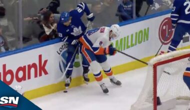 Maple Leafs' William Nylander Shows Off Nifty Handles To Set Up Kampf
