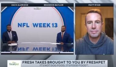 Matt Ryan says Falcons should consider an in-game change at QB, if the 1st half goes poorly this Sunday