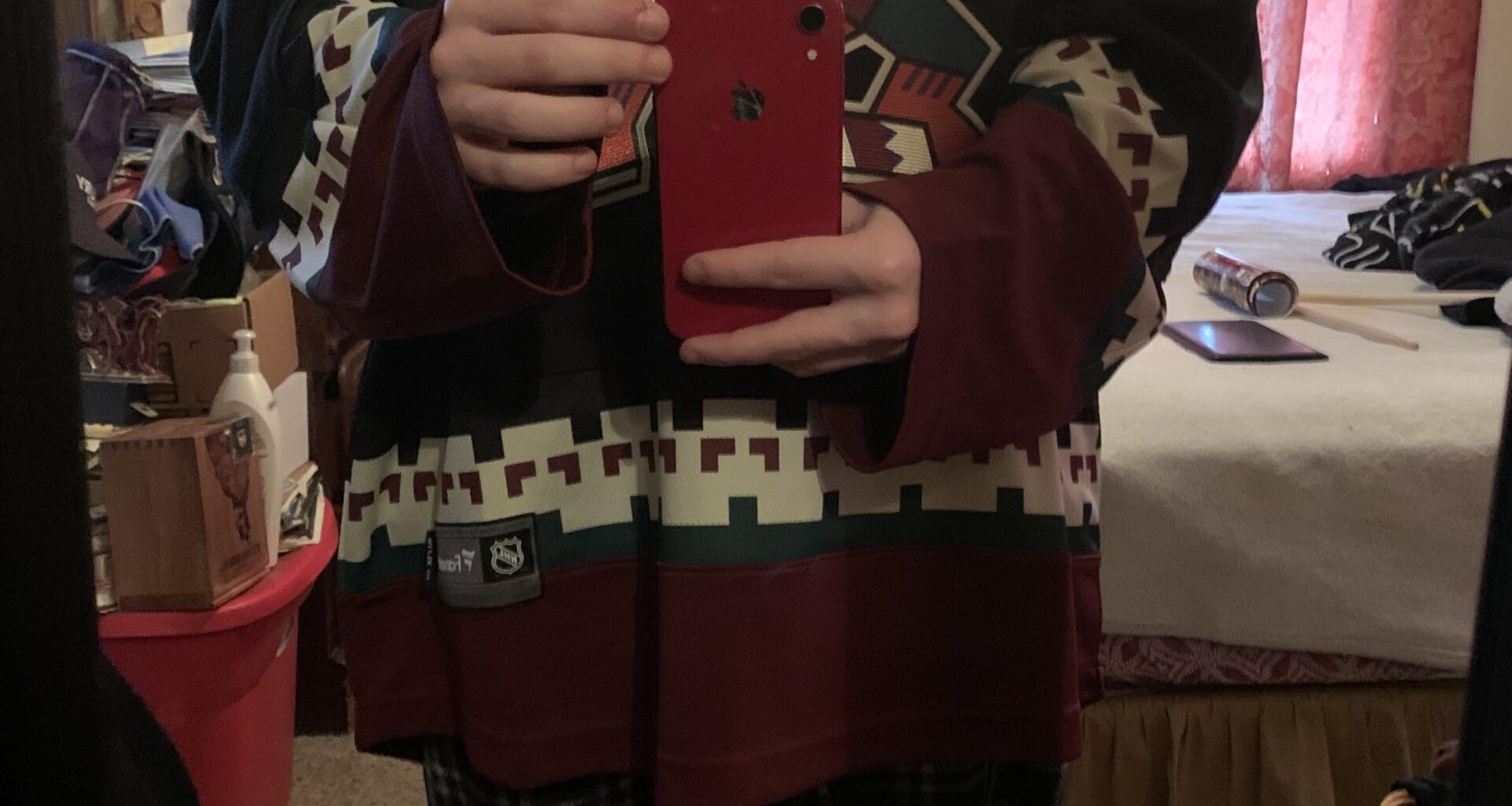 I just got my first jersey!!! (I hope Alex Meruelo car bursts into flames)