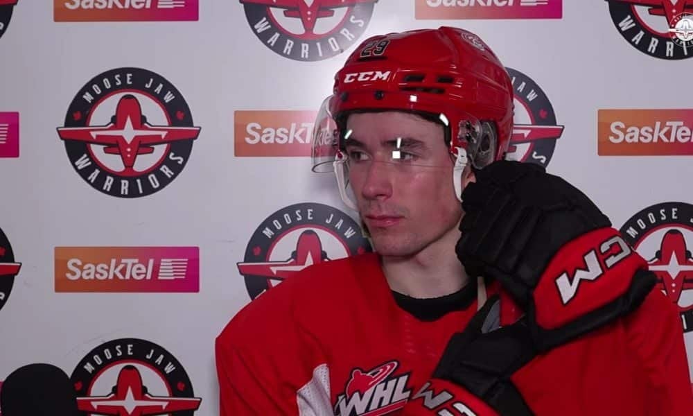Jets prospect Brayden Yager involved in WHL trade as he is dealt from Moose Jaw to Lethbridge