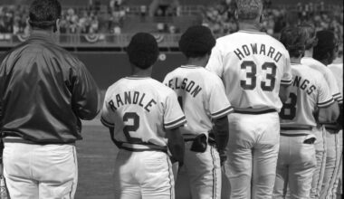 More than just a footnote in Rangers history - rest in peace to Lenny Randle, the first to ever step in the batters box as a Ranger in Arlington, Texas. You will be missed my friend.