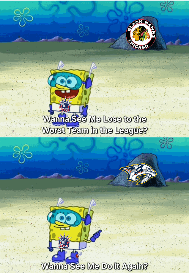 The Rangers Are Truly the Worst Team in Hockey