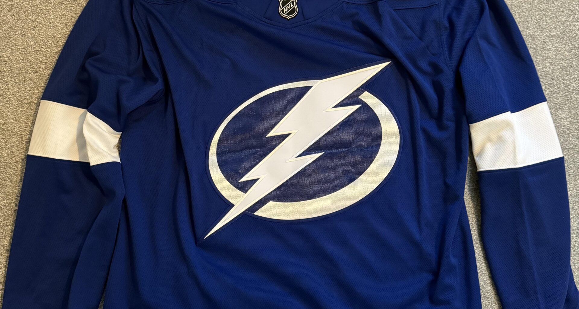 UK Bolts fan - my first TB jersey