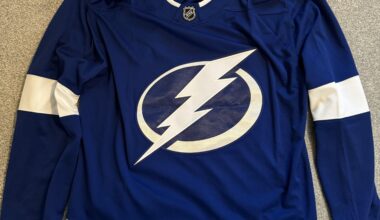 UK Bolts fan - my first TB jersey