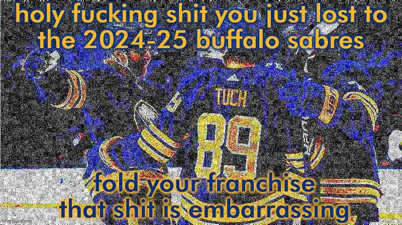 On the off chance we actually beat Toronto on their"home ice"