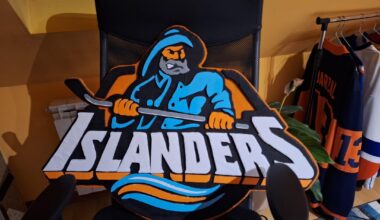 handmade islanders logos from cardboard what do you think?