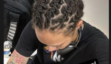 Brittney Griner revealed on her Instagram story that she is growing her hair back out