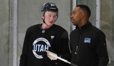Color of Hockey: Brooks growing in role as Utah skill development coach | NHL.com