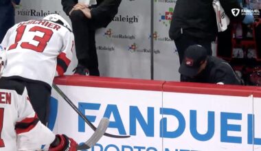 Nico checking out the handyman fixing the door