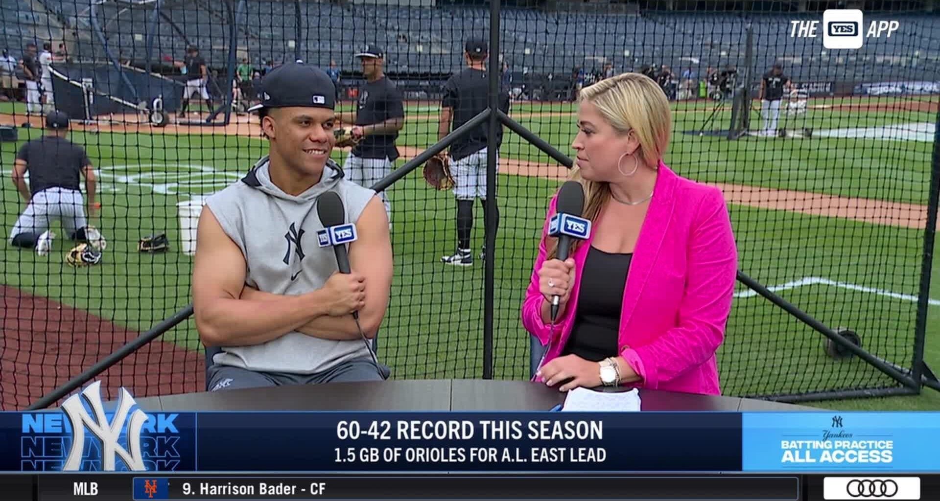 Fun Fact: Volpe came up with the Soto/Judge handshake