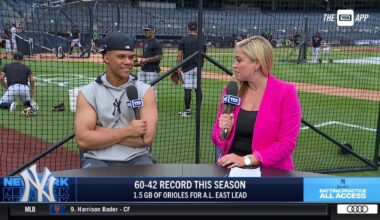 Fun Fact: Volpe came up with the Soto/Judge handshake