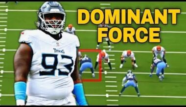 I think the Titans got one of the Best young DTs in the NFL in T'Vondre Sweat