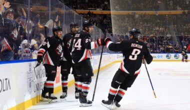 [Matthew Fairburn] The Sabres are 29th in the NHL in high-danger chances per 60 at 5 on 5. That showed up in this week’s losses to the Wild and Canucks. On Buffalo’s need for more offense and other thoughts from a hard-earned OT point for the Sabres