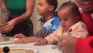 [Carlos Talks Pats] Patriots WR Kendrick Bourne sends a message to Tee Higgins on TikTok Live: “Aye Tee Higgins if you out there… come to the Pats bro. It ain’t what it seems bro, it’s gonna be lit… Drake Maye and Tee Higgins touchdown. Look how good that sounds.”