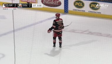 Nate Danielson with the shoutout winner for the Griffins last night