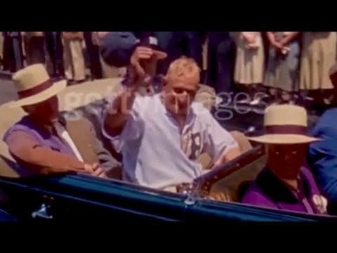 Honus Wagner Day 1933 (Colorized)