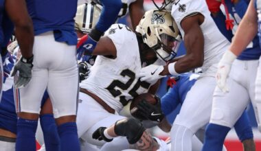 Saints RB Kendre Miller has a big opportunity ahead of him as a result of Alvin Kamara's season-ending injury