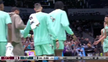 Isaiah Wong gets the steal and slams it down!