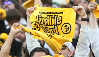 Wife of Browns lineman rips Steelers fans for being 'blatantly disrespectful'