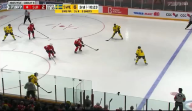 Axel Sandin Pellikka(1st round’23) scores again at the world juniors
