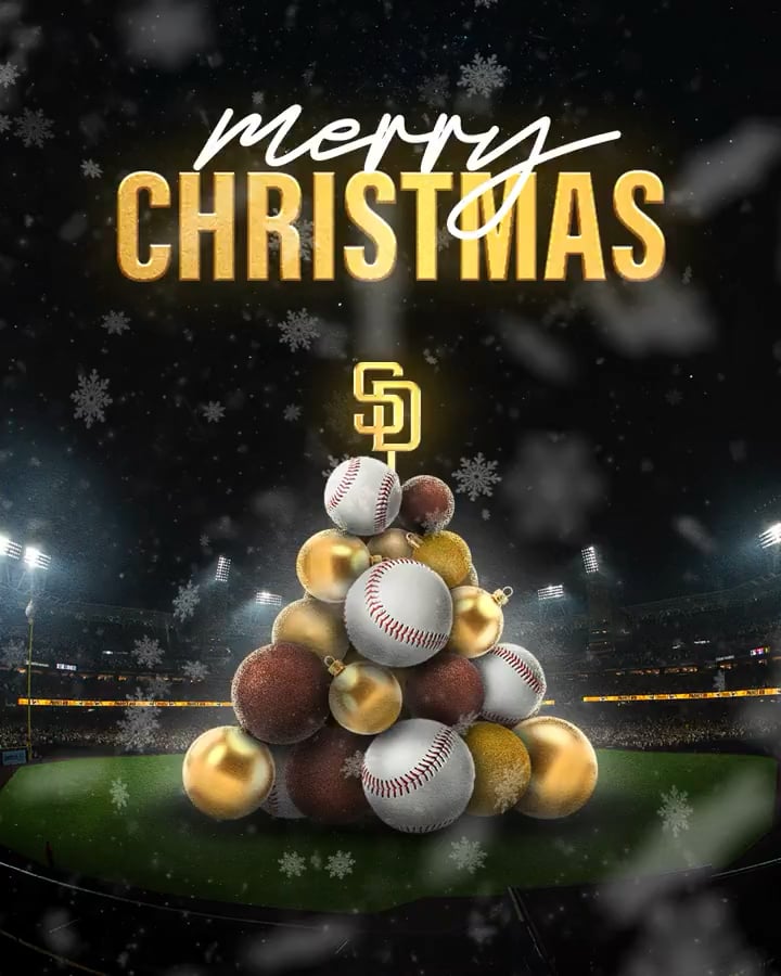 [Padres] We wish you a Merry Christmas! 🎄