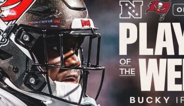 Tampa Bay Buccaneers on Instagram: "Your NFC Offensive Player of the Week ‼️ Who other than... 😤"