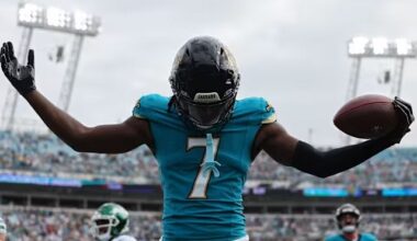 [Underdog] Brian Thomas Jr is on pace for 78/1160/10. Only 2 Rookie WRs in NFL History have matched 75/1100/10… Ja’Marr Chase and Odell Beckham Jr.