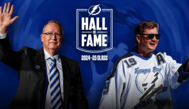 Brian Bradley and Rick Peckham are the newest members of the Lightning Hall of Fame!