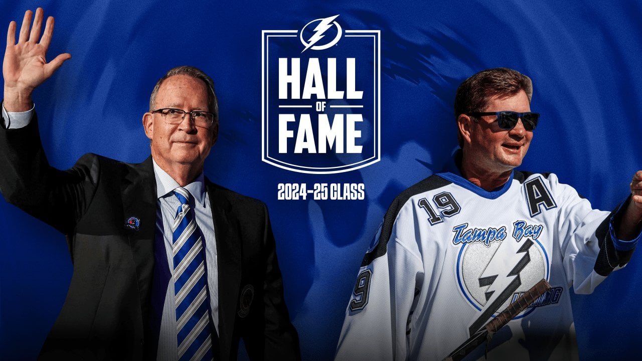 Brian Bradley and Rick Peckham are the newest members of the Lightning Hall of Fame!