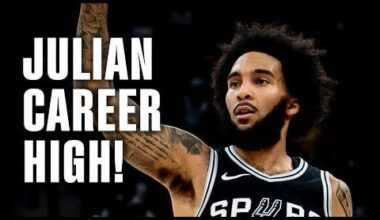 Julian Champagnie's career high 30 points vs Kings | 12.6.24