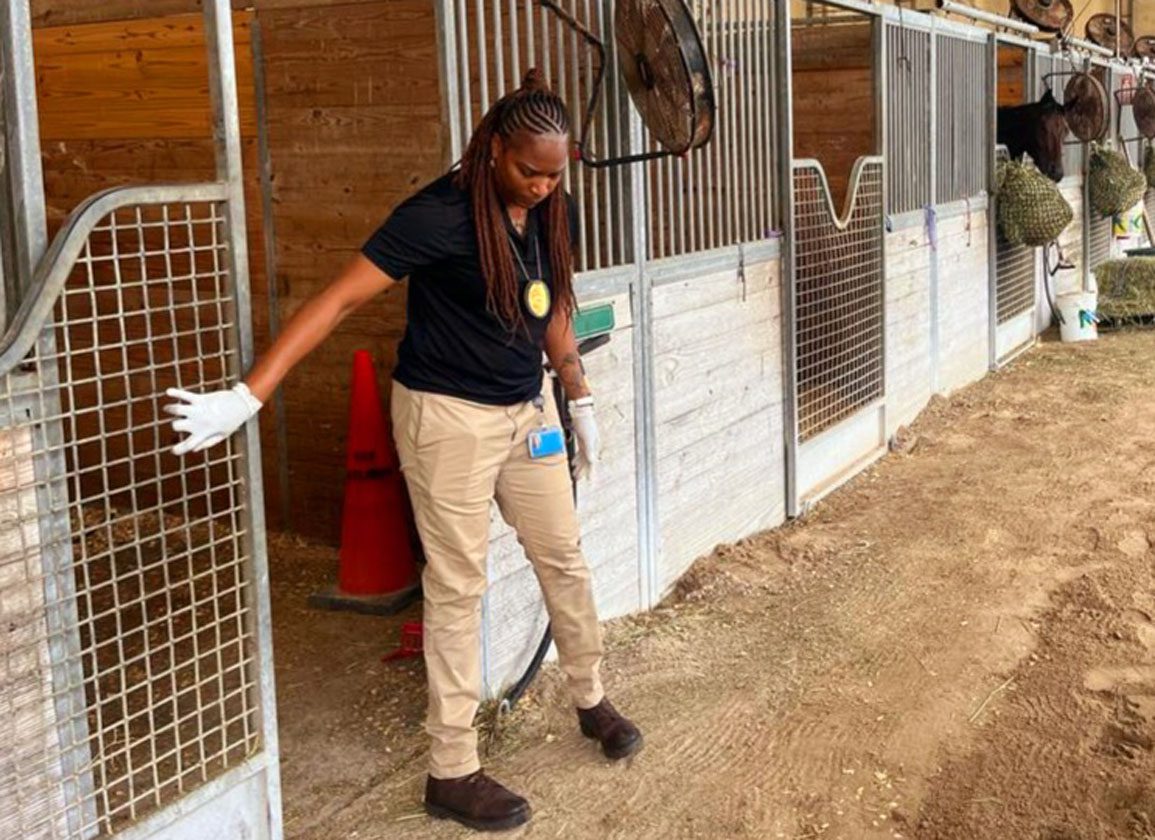 Former WNBA Star Uncovers Equine Security Career At Gulfstream