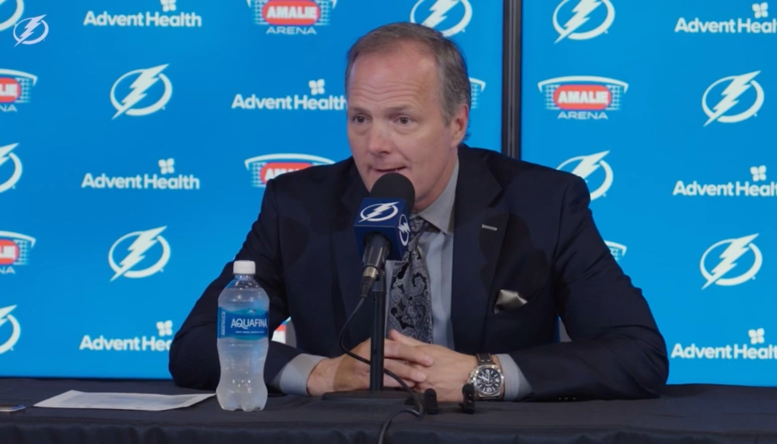 Jon Cooper when asked about the 4th line: “Who’s the 4th line? […] That line? One of our four lines?”
