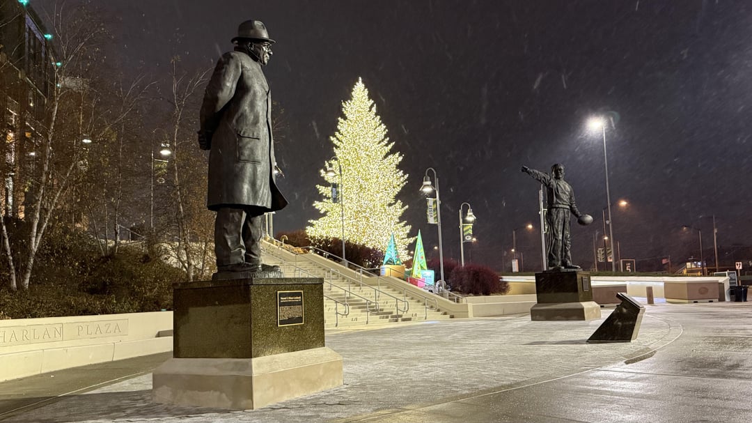 Lambeau Xmas Tree